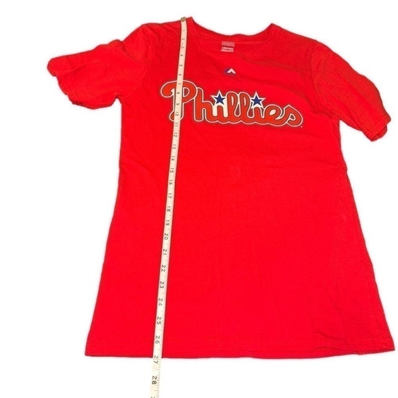 PHILLIES Rhys Hoskins Tee Youth L Large - Picture 4 of 7